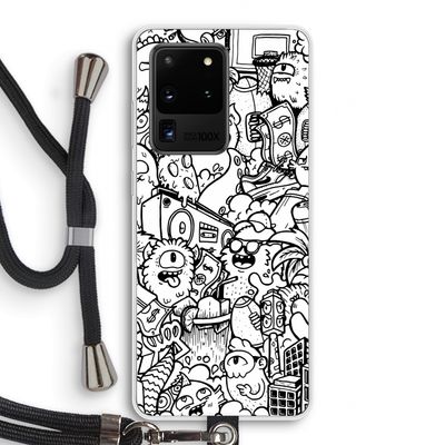 Vexx City #2: Samsung Galaxy S20 Ultra Transparant Hoesje met koord