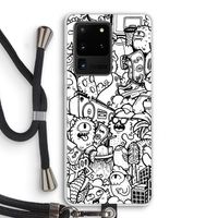 Vexx City #2: Samsung Galaxy S20 Ultra Transparant Hoesje met koord
