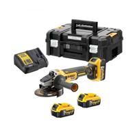 DeWALT DCG405P3 Accu Haakse slijper 125mm 18V 5.0Ah (3 st.) Li-Ion in TSTAK
