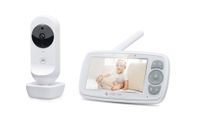 Motorola Nursery Babyfoon - met Camera - VM34 - 4.3-Inch Kleurendisplay - Terugspreekfunctie - Slaapliedjes - thumbnail