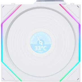 Lian Li UNI FAN TL Wireless LCD Reverse Blade 120mm White