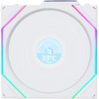 Lian Li UNI FAN TL Wireless LCD Reverse Blade 120mm White