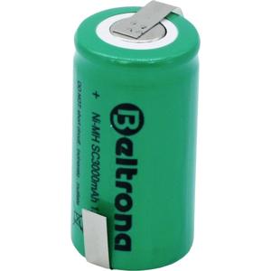 Beltrona SC3000 Speciale oplaadbare batterij Sub-C Z-soldeerlip NiMH 1.2 V 3000 mAh