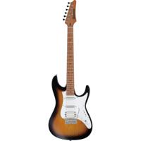 Ibanez Premium ATZ10P Sunburst Matte Andy Timmons signature elektrische gitaar met gigbag - thumbnail