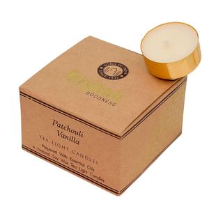 Waxinelichten Vanille Organisch - 12 stuks