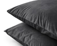 Sleeptime Velvet Kussensloop Fluweel Antraciet (2 in 1) Sleeptime Velvet Kussensloop Fluweel Antraciet (2 in 1)