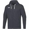 JAKO 6865K Jas Met Kap Base Kids - Antraciet - 140