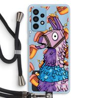 Loot Burger: Samsung Galaxy A52 Transparant Hoesje met koord