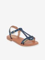 Leren sandalen Badou LES TROPEZIENNES® BY M. BELARBI marineblauw Leren sandalen Badou LES TROPEZIENNES® BY M. BELARBI marineblauw