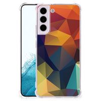 Samsung Galaxy S22 Shockproof Case Polygon Color - thumbnail