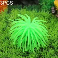 3 STKS aquarium artikelen decoratie TPR simulatie zee-egels bal koraal grootte: S diameter: 7cm (groen) 3 STKS aquarium artikelen decoratie TPR simulatie zee-egels bal koraal grootte: S diameter: 7cm (groen)