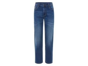 LIVERGY Heren jeans - Straight Fit (52 (36/32), Blauw)