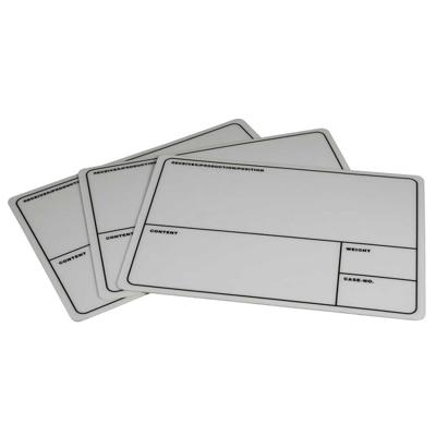 ProDJuser Case labels zilver (50 stuks)