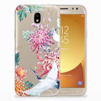 Samsung Galaxy J5 2017 | TPU Hoesje | Bird Flowers