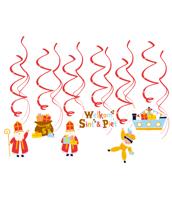Hangdecoratie Swirls Welkom Sint & Piet Vigo (12st)
