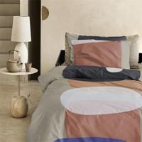 Damai dekbedovertrekset katoen 200 x 200/220 miro warm grey Damai dekbedovertrekset katoen 200 x 200/220 miro warm grey