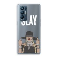 Slay All Day: Oppo Find X3 Neo Transparant Hoesje