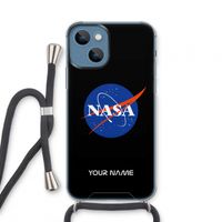 NASA: iPhone 13 mini Transparant Hoesje met koord