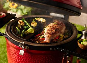 Kamado Joe Halfrond speksteen voor Classic Joe