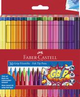Faber Castell Viltstiften Grip - 30 kleuren