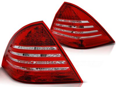 Tuning-Tec Achterlichten MERCEDES C-Klasse W203 SEDAN 00-04 ROOD HELDER LED Tuning-Tec Achterlichten MERCEDES C-Klasse W203 SEDAN 00-04 ROOD HELDER LED