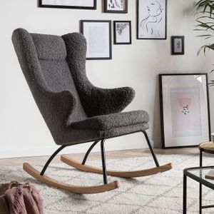 Artistiq Schommelstoel 'Benji' kleur grijs