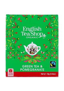 English Tea Shop Organic Green Tea & Pomegranate