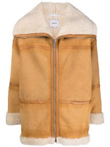 Halfboy manteau en peau de mouton retournée - Marron