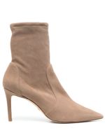 Stuart Weitzman bottines Stuart 100 mm - Tons neutres - thumbnail