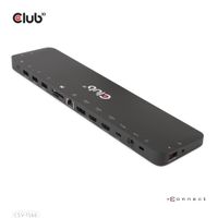 CLUB3D USB Gen1 Type-C Triple Display DP Alt mode & met Displaylink Dynamisch PD Charging Dock met 120 Watt PS *Geschikt voor zwaardere laptop batterijen - thumbnail