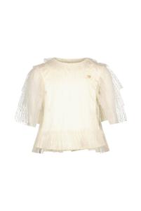 Le Chic Zomer top meisjes Goud - tule - Electra