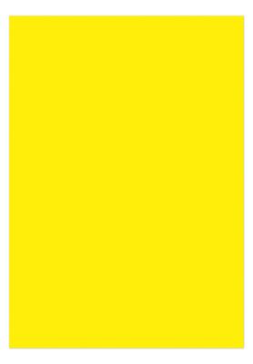 Kangaro K-0043F025 Papier A4 120gr Pak A 100 Vel Geel