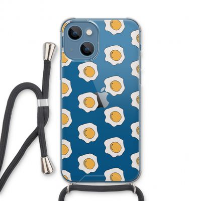 Bacon to my eggs #1: iPhone 13 Transparant Hoesje met koord