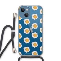Bacon to my eggs #1: iPhone 13 Transparant Hoesje met koord