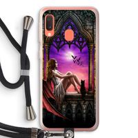 Kinderen van de nacht: Samsung Galaxy A20e Transparant Hoesje met koord