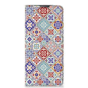 Motorola Moto E20 Standcase Tiles Color