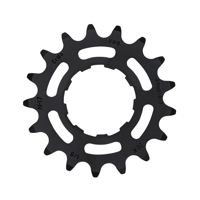 KMC tandwiel r enviolo narrow 19t achtertandwiel. chromoly black 1/2x3/32.