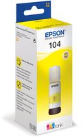 Epson inktfles 104, 7.500 pagina&apos;s, OEM C13T00P440, geel