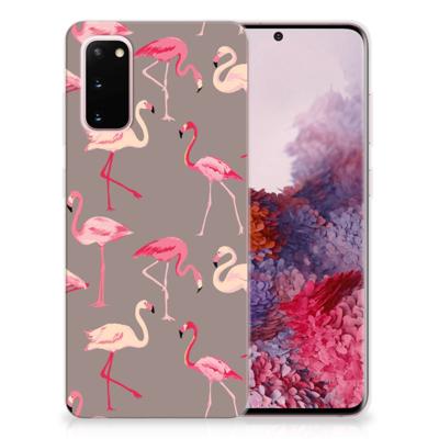 Samsung Galaxy S20 | TPU Hoesje | Flamingo
