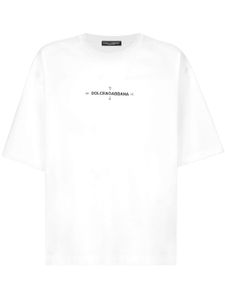 Dolce & Gabbana t-shirt à imprimé Marina - Blanc