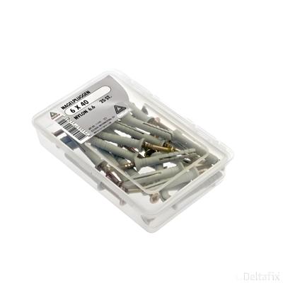 Nagelplug 6x40mm 25st - Deltafix
