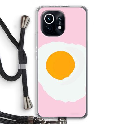 Sunny side up: Xiaomi Mi 11 Transparant Hoesje met koord