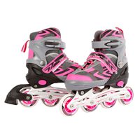 Kinder Skeelers Roze/Grijs, maat 29-32