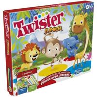 Twister Junior - omkeerbaar tapijt 2 -on -1 evolutionair - junior bord game - Hasbro Gaming