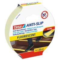 Anti-slip tape tesa 5mx25mm fluoriserend