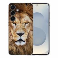 TPU Hoesje Samsung Galaxy S25 - Leeuw Backcover TPU Hoesje Samsung Galaxy S25 - Leeuw Backcover