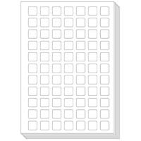 Pictogenda blanco stickervellen (10 stuks) (Agenda)