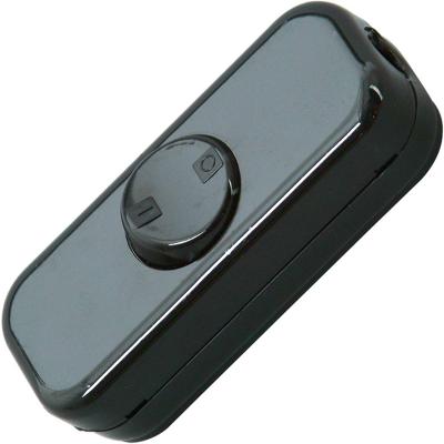 Kopp 193605002 Snoerschakelaar Zwart 1x uit/aan 10 A Schakelvermogen (max.) 2500 W 1 stuk(s)