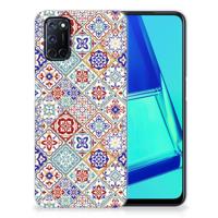 OPPO A52 | A72 | TPU | Siliconen hoesje | Tiles Color