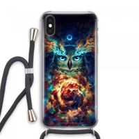 Aurowla: iPhone XS Max Transparant Hoesje met koord